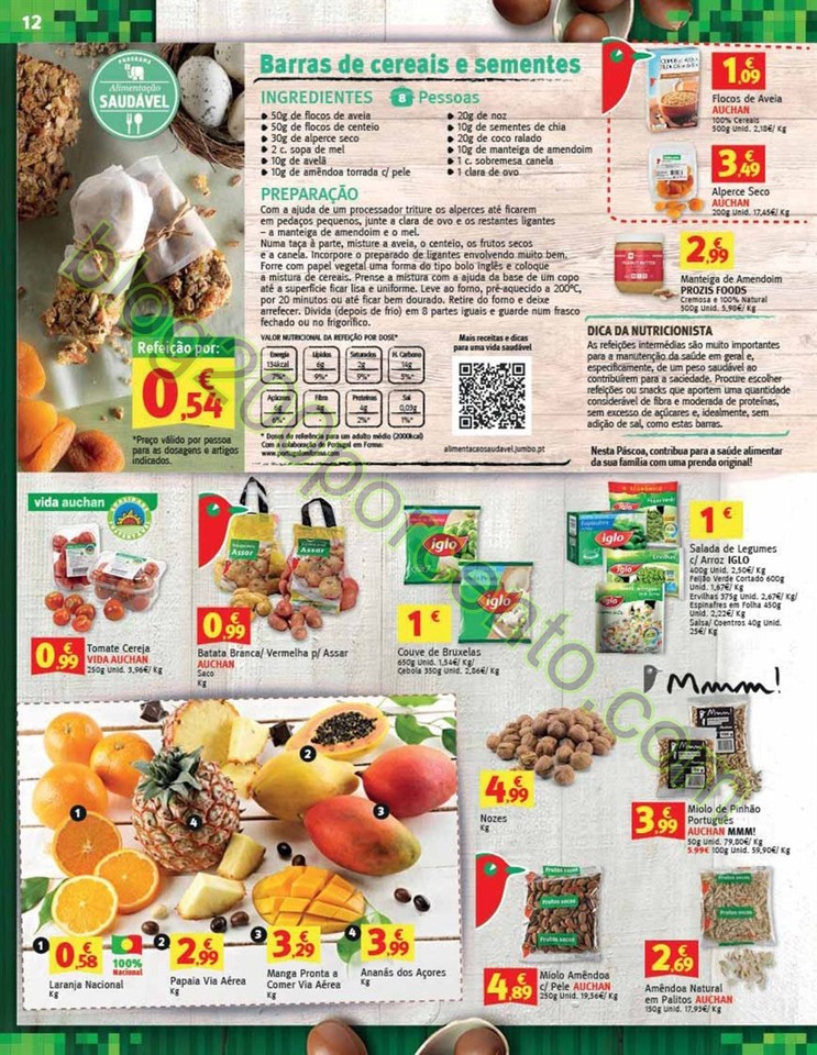 Antevisão Folheto JUMBO Páscoa de 9 a 27 março 