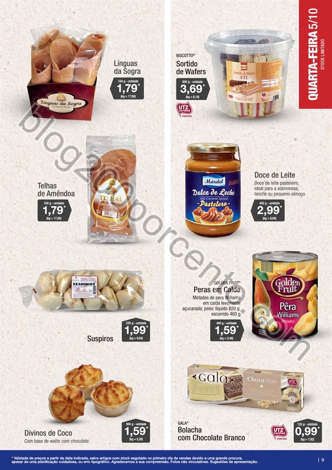 Antevisão Folheto ALDI Promoções a partir de 5 