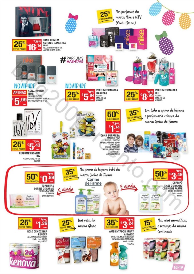 Antevisão Folheto CONTINENTE Páscoa Promoções 