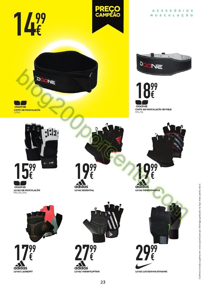 Novo Folheto SPORT ZONE Promoções até 31 outubr
