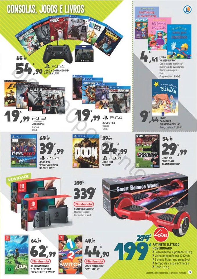 Antevisão Folheto E-LECLERC Extra promoções de 