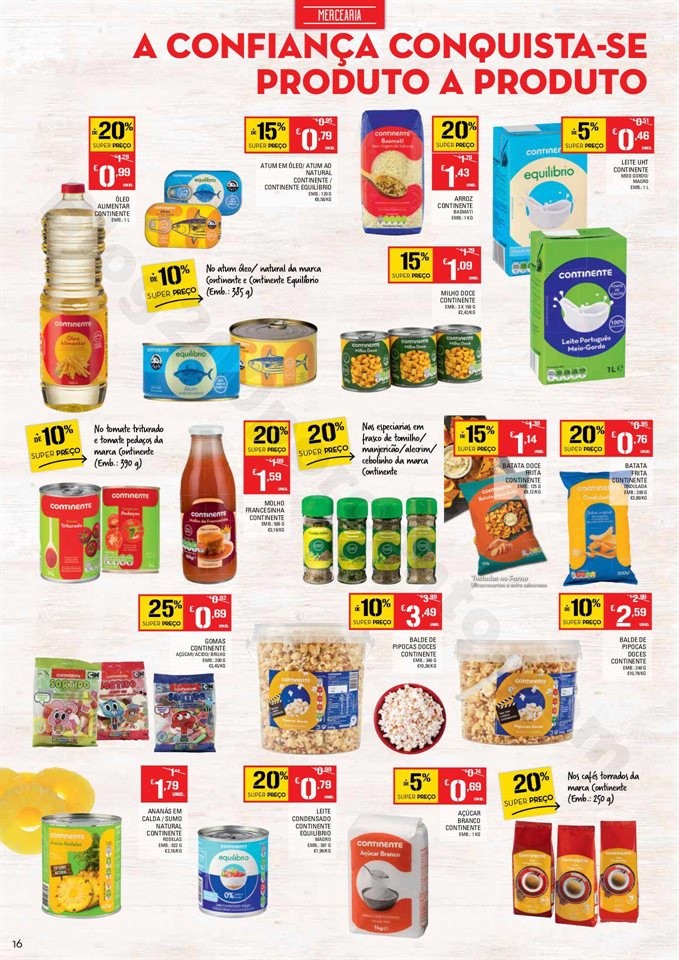 Antevisão Folheto CONTINENTE Promoções de 12 a 