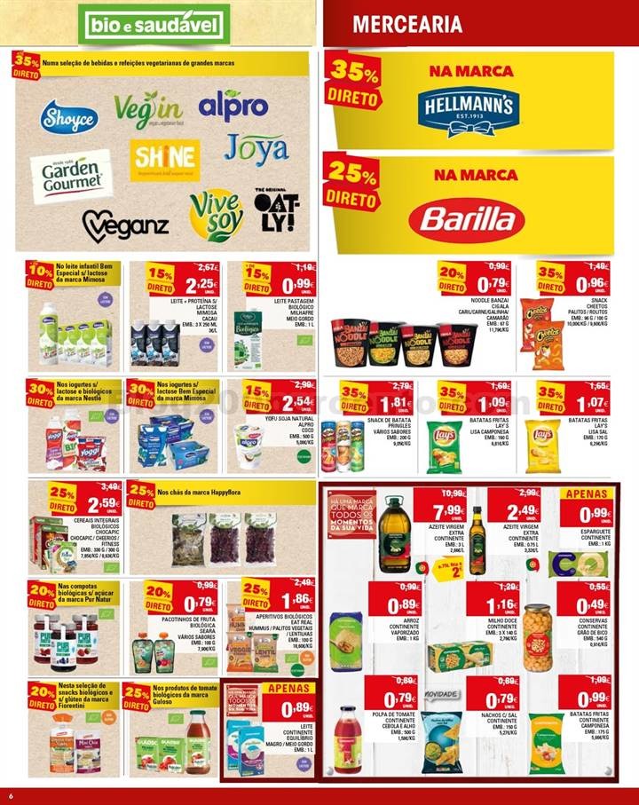 Antevisão Folheto CONTINENTE Promoções de 9 a 1