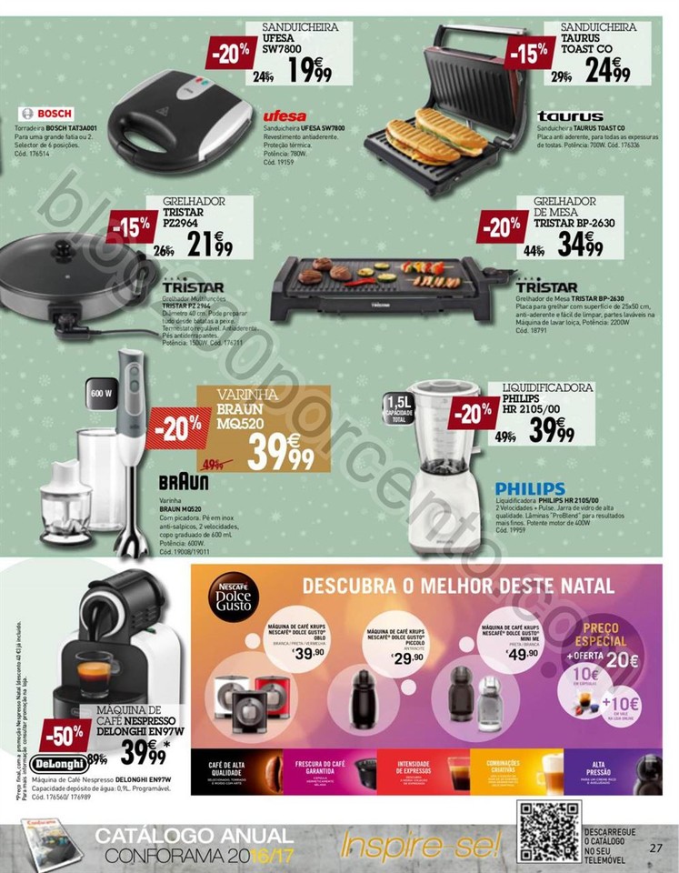 Antevisão Folheto CONFORAMA Natal Promoções de 