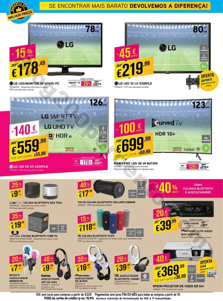 Antevisão Folheto RADIO POPULAR Promoções de 26