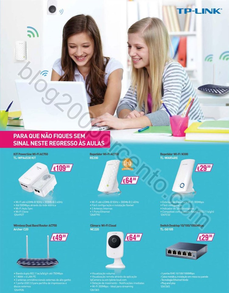 Novo Folheto RADIO POPULAR Regresso às aulas de 2