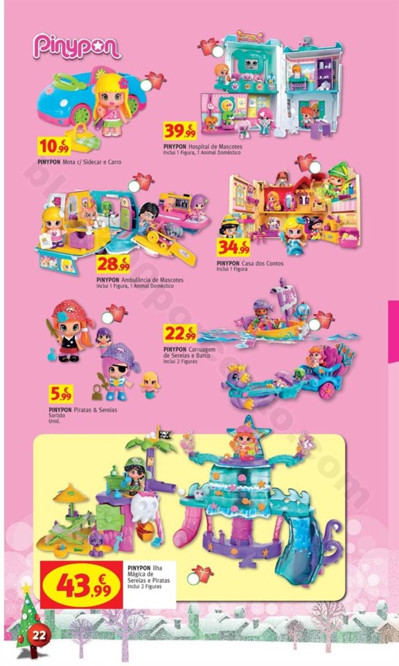 Antevisão Folheto JUMBO Brinquedos Natal promoç