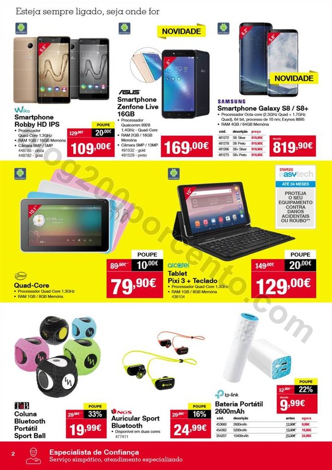 Antevisão Folheto STAPLES Promoções de 14 a 20 