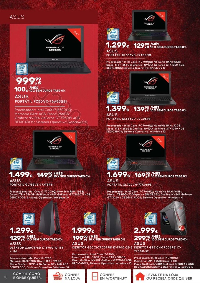 Novo Folheto WORTEN Extra Gamer promoções até 3