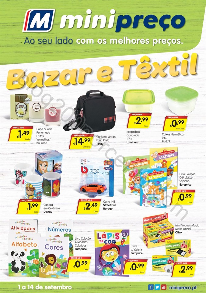Novo Folheto MINIPREÇO Promoções de 1 a 14 sete