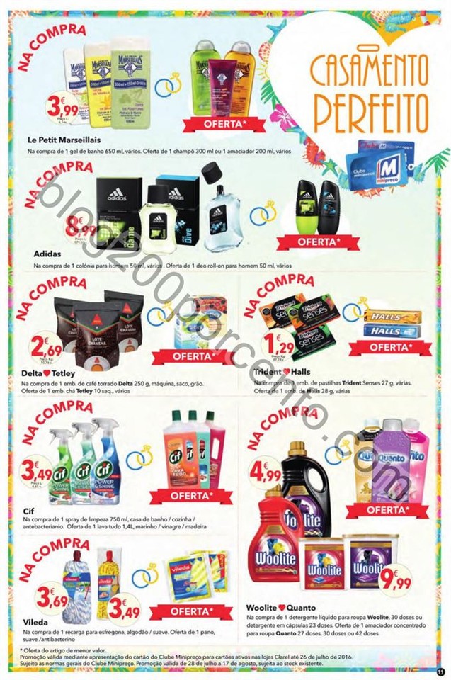 Antevisão Folheto CLAREL Promoções de 28 julho 