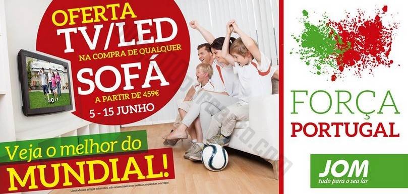 Promoção JOM - Oferta TV Led de 5 a 15 junho