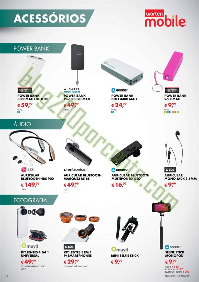 Novo Folheto WORTEN Mobile de 7 janeiro a 3 fevere