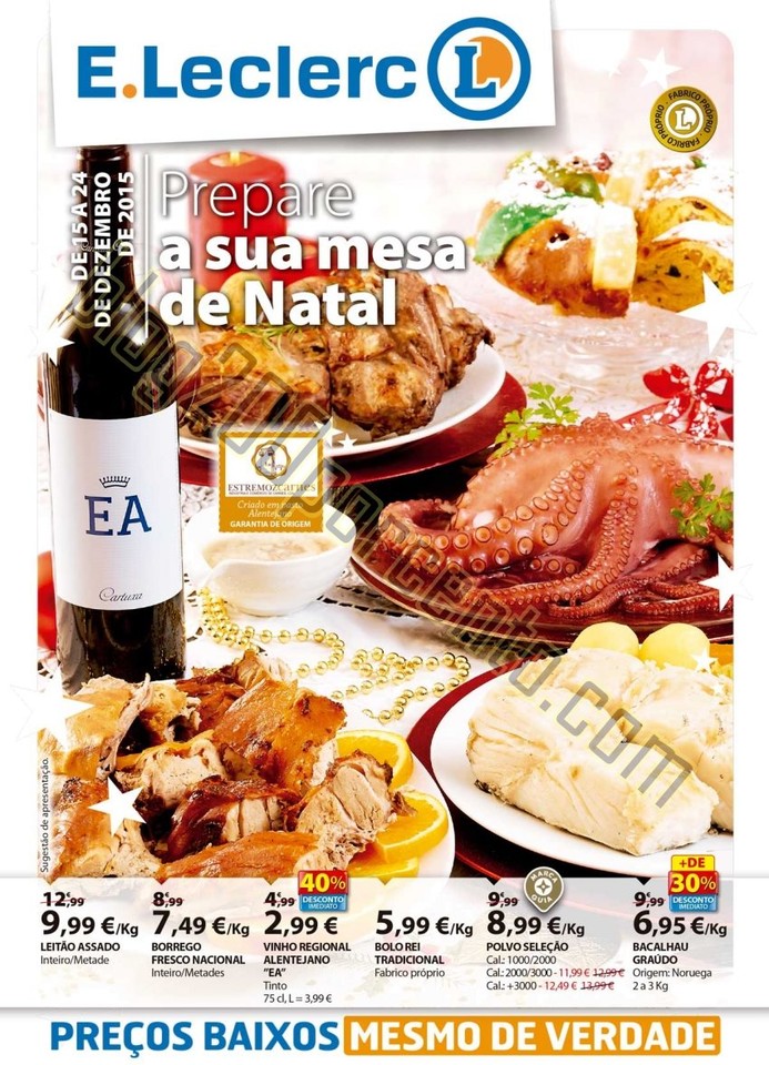 Antevisão Folheto E-LECLERC Promoções Semana Na