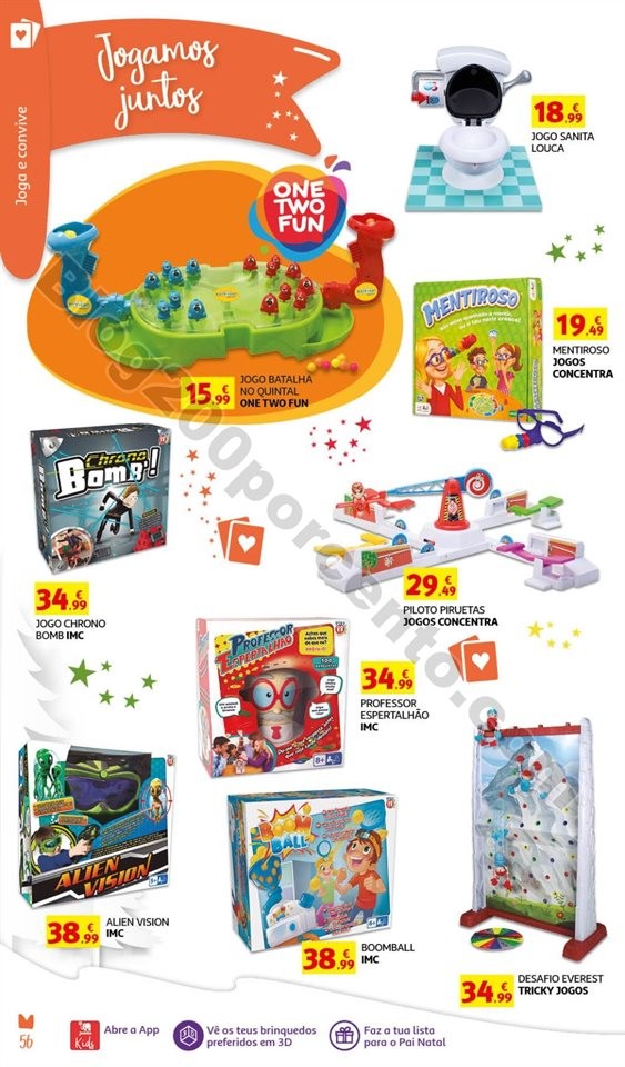 Antevisão Catálogo JUMBO Brinquedos Natal promo