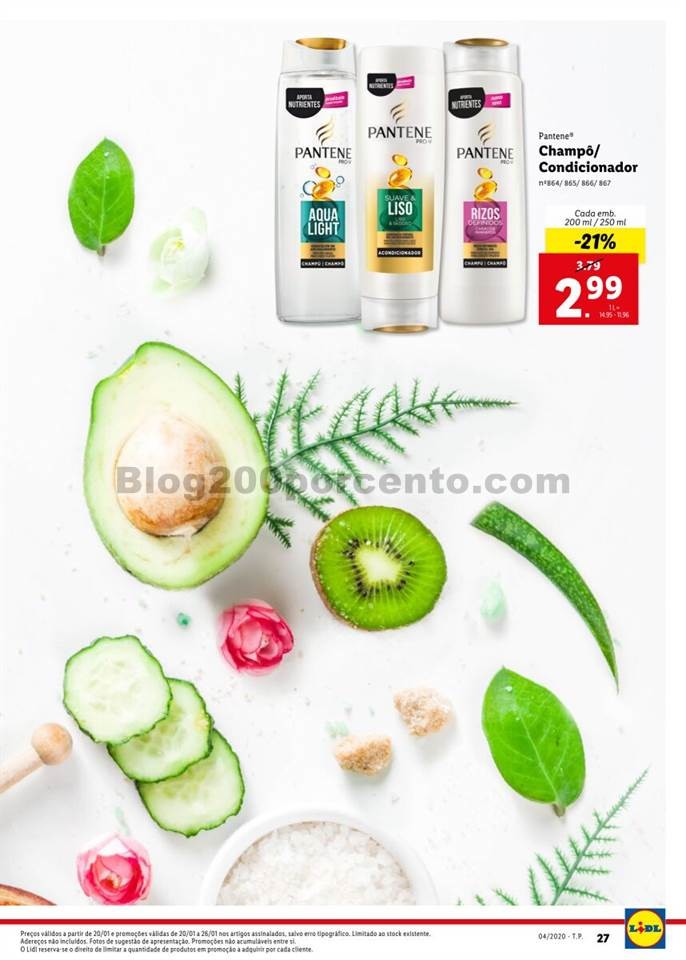 Antevisão Folheto LIDL Beleza Promoções de 20 a