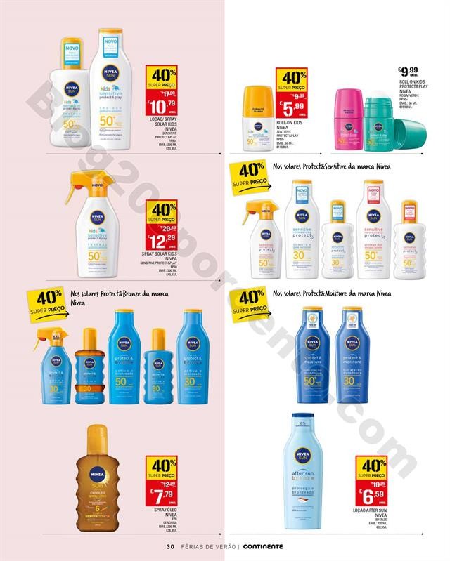 Antevisão Folheto CONTINENTE Verão promoções d