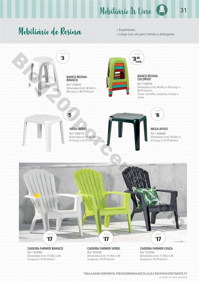 Antevisão Catálogo CONTINENTE Ar livre de 8 maio