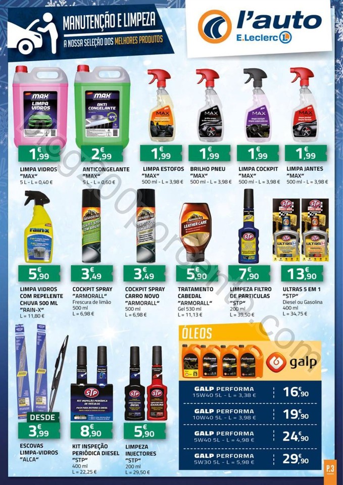 Antevisão Folheto E-LECLERC Promoções de 2 nove