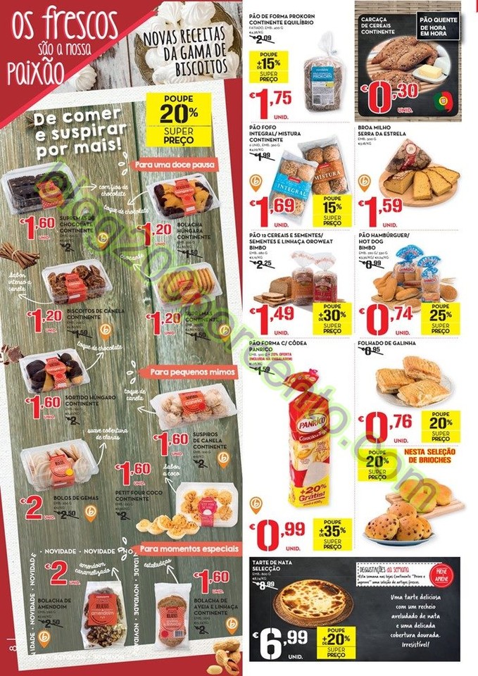 Antevisão Folheto CONTINENTE Promoções de 2 a 8