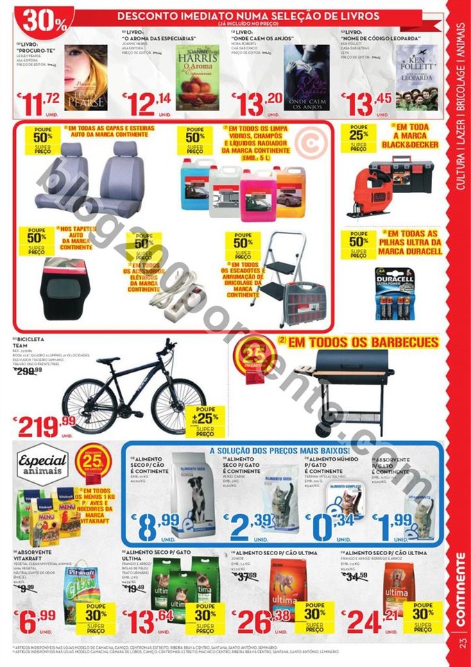 Antevisão Folheto CONTINENTE - MODELO Madeira de 