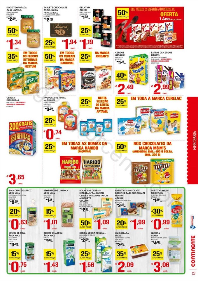 Antevisão Folheto CONTINENTE promoções de 31 ja