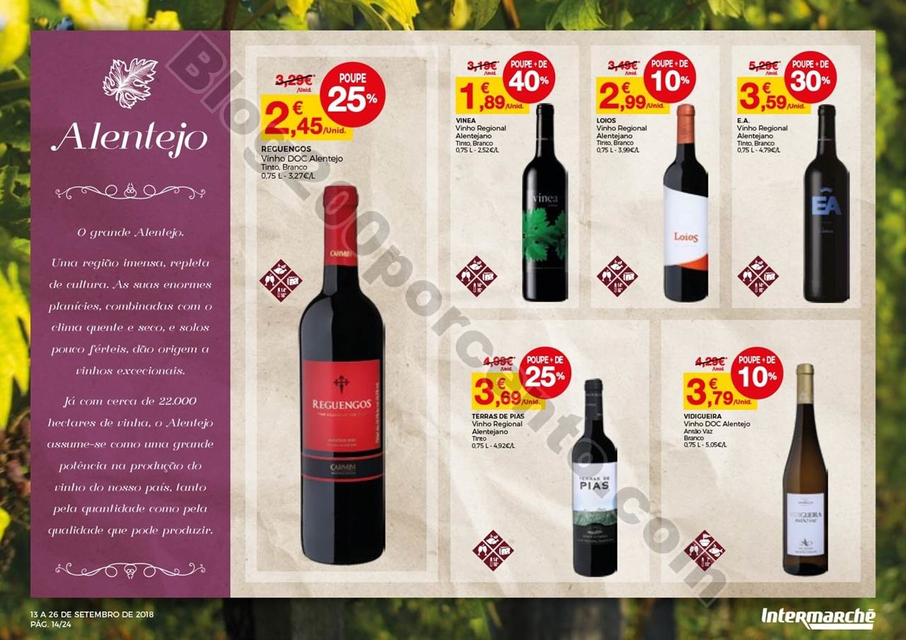 Antevisão Folheto INTERMARCHÉ Feira de vinhos pr