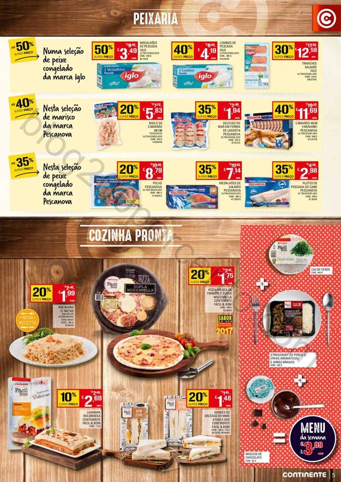 Antevisão Folheto CONTINENTE promoções de 14 a 