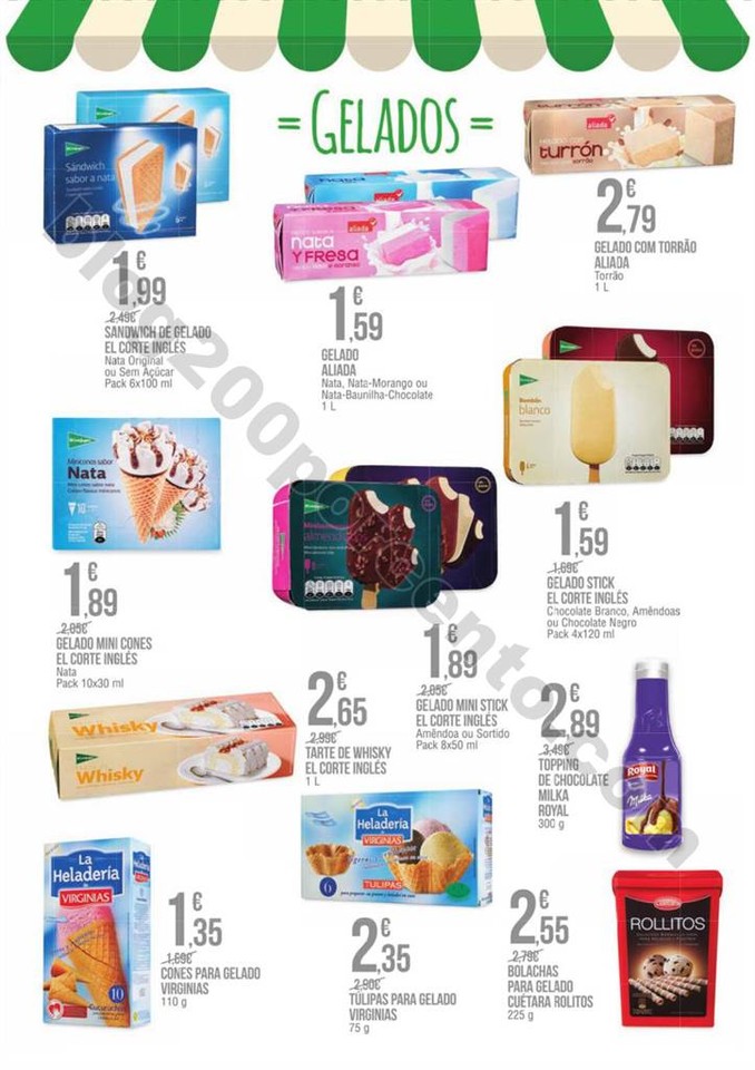 Antevisão Folheto EL CORTE INGLÉS Promoções de