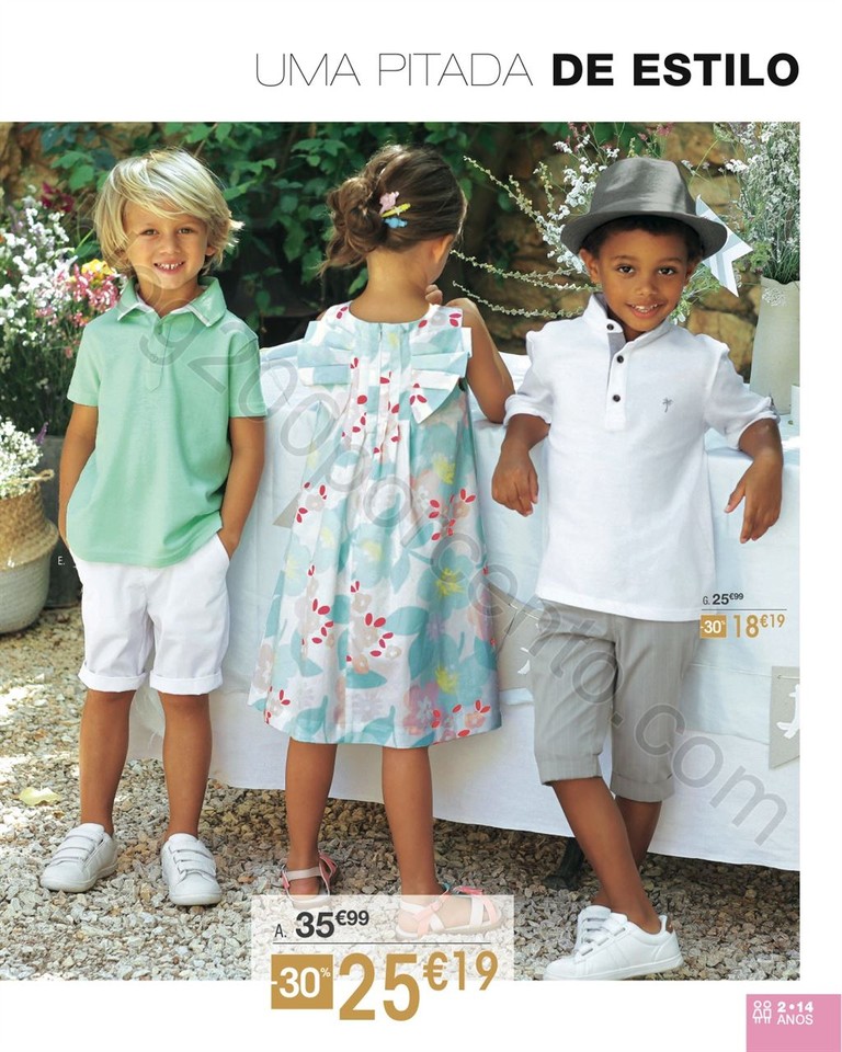 Antevisão Folheto VERTBAUDET Especial Cerimónias