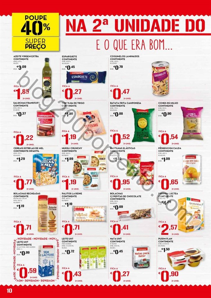 Antevisão Folheto CONTINENTE Promoções de 19 a 