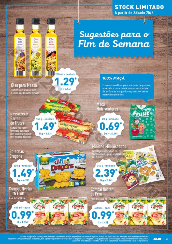 Antevisão Folheto ALDI Promoções a partir de 22