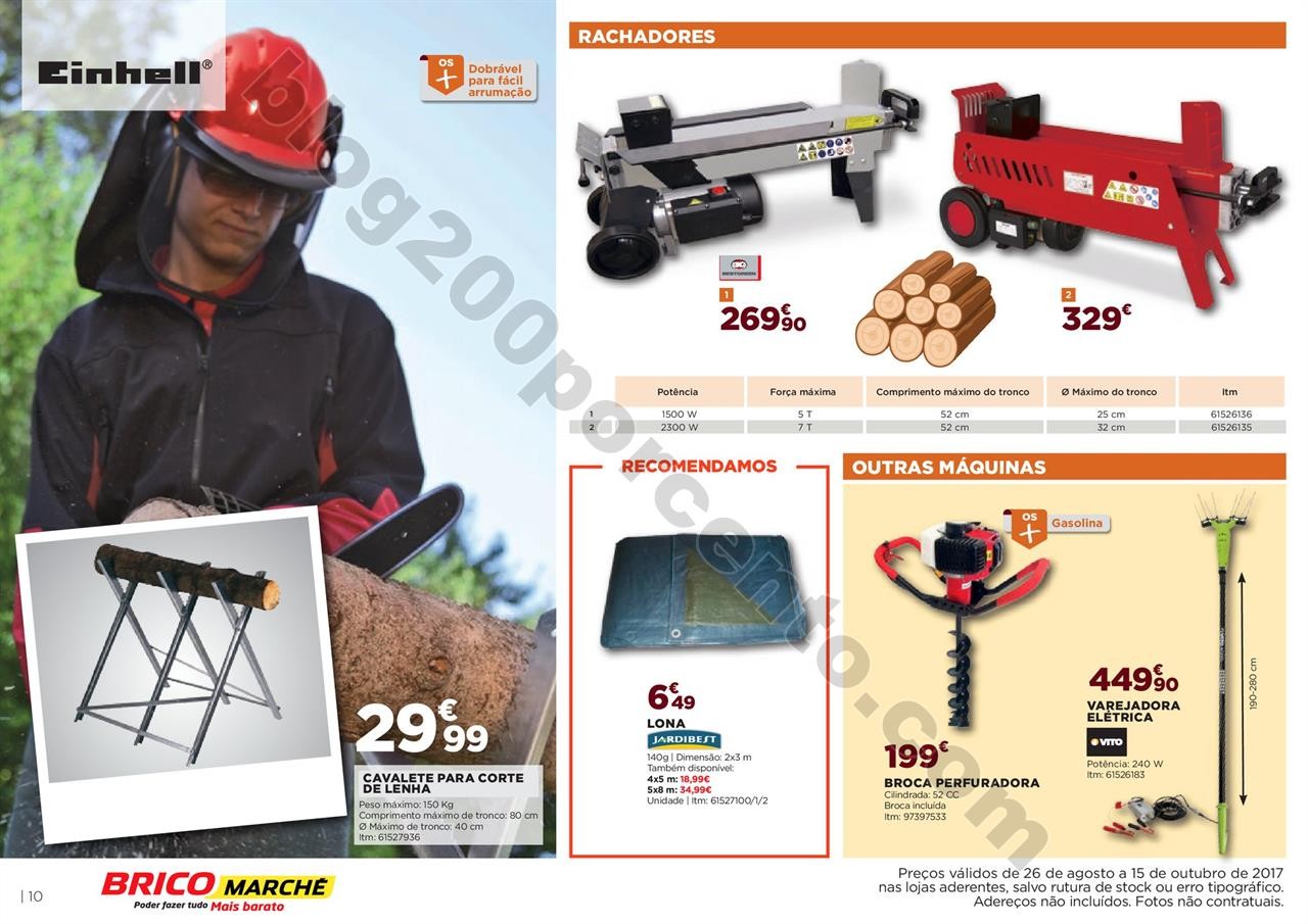 Novo Folheto BRICOMARCHÉ promoções até 15 outu
