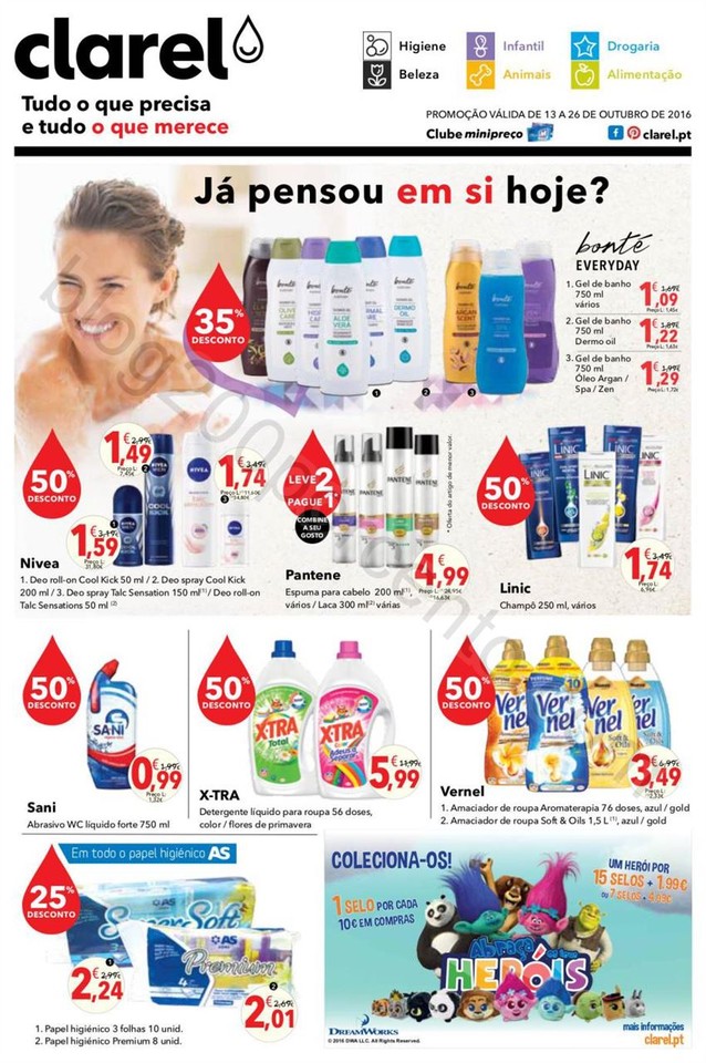 Antevisão Folheto CLAREL Promoções de 13 a 26 o