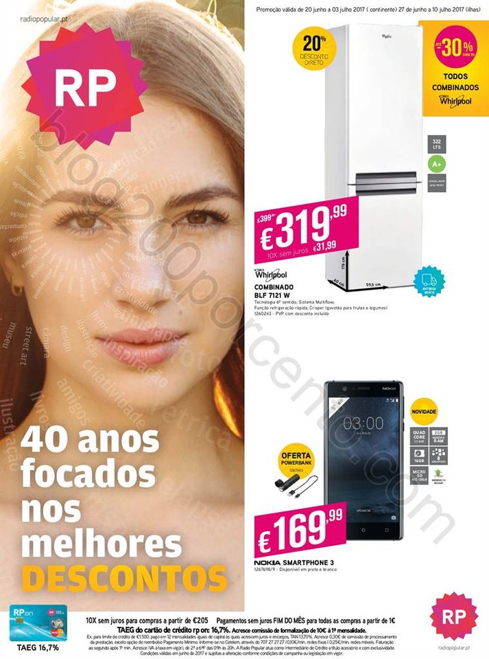 Antevisão Folheto RADIO POPULAR Promoções de 20