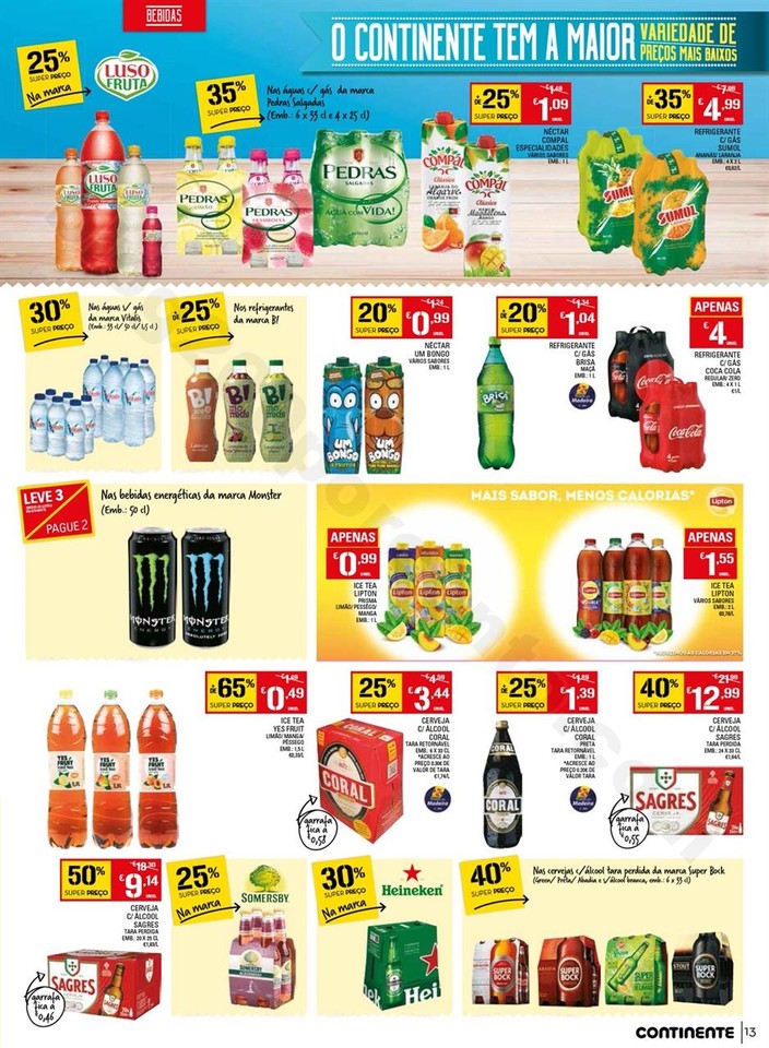 Antevisão Folheto CONTINENTE Madeira promoções 