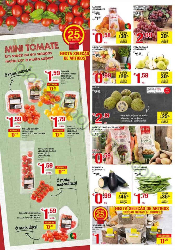 Antevisão Folheto MODELO - CONTINENTE Madeira de 