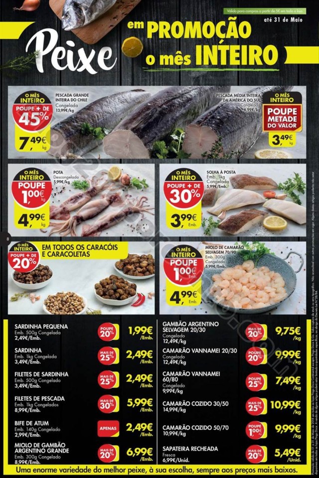 Novo Folheto PINGO DOCE Super Promoções de 1 a 7