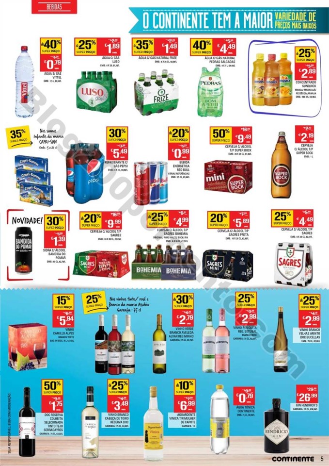 Antevisão Folheto CONTINETE Açores promoções d