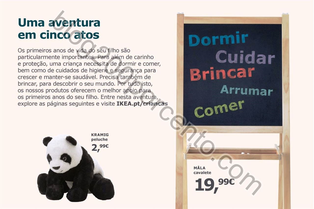 Antevisão Folheto IKEA Crianças promoções até