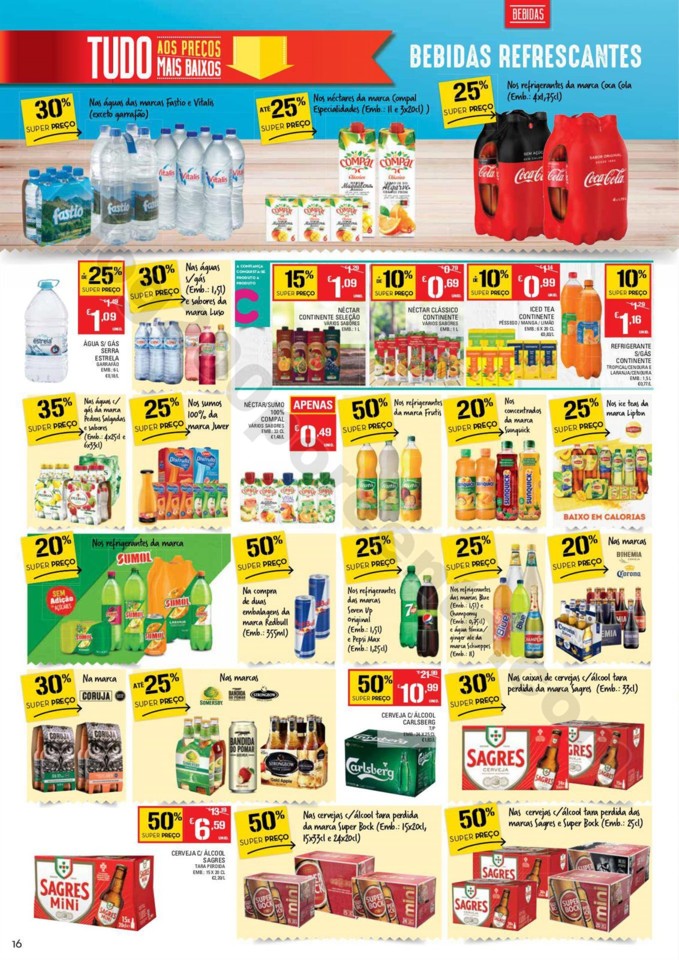 Antevisão Folheto CONTINENTE Promoções de 16 a 