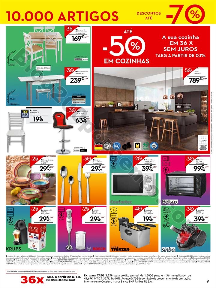 Antevisão Folheto CONFORAMA Saldos promoções de