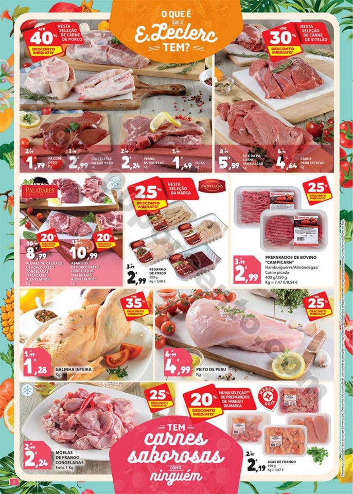 Antevisão Folheto E-LECLERC Promoções de 9 a 15