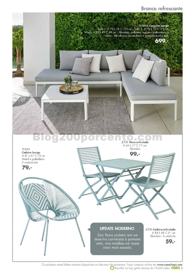 antevisão folheto CASA Jardim Promoções de 30 m