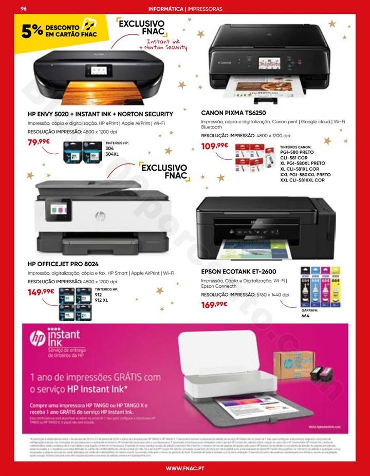 Antevisão Folheto FNAC Natal Tecnologia Promoçõ