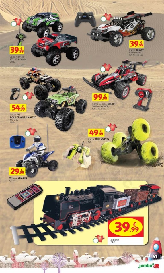Antevisão Folheto JUMBO Brinquedos Natal promoç