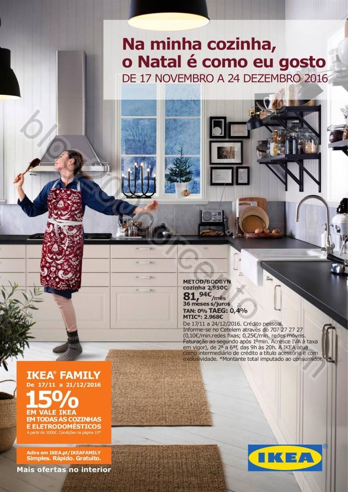 Antevisão Folheto IKEA Cozinhas Natal promoções