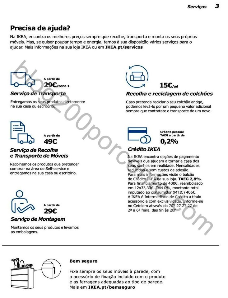 Novo Catálogo IKEA Quartos promoções até 31 ju