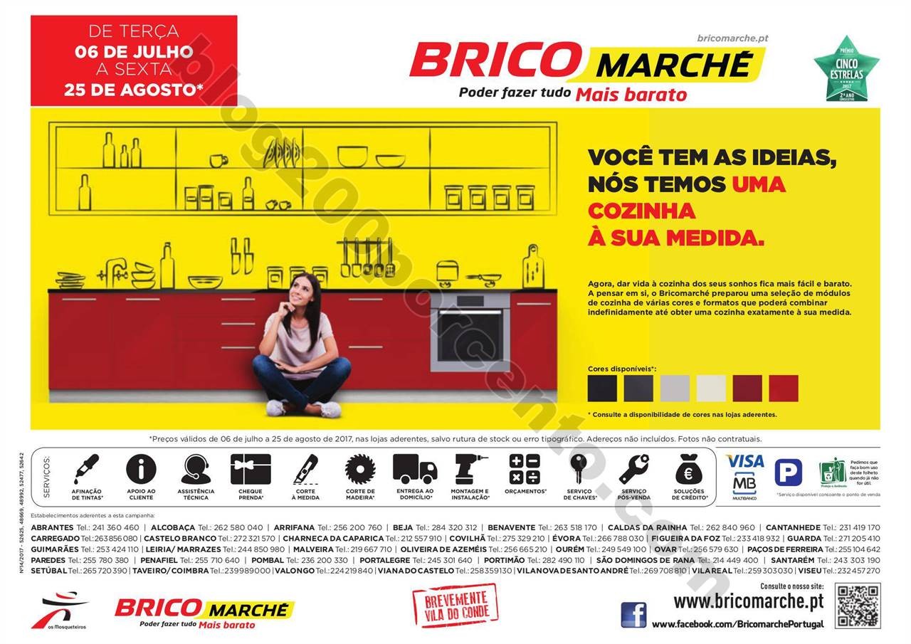 Antevisão Folheto BRICOMARCHÉ Promoções de 6 j