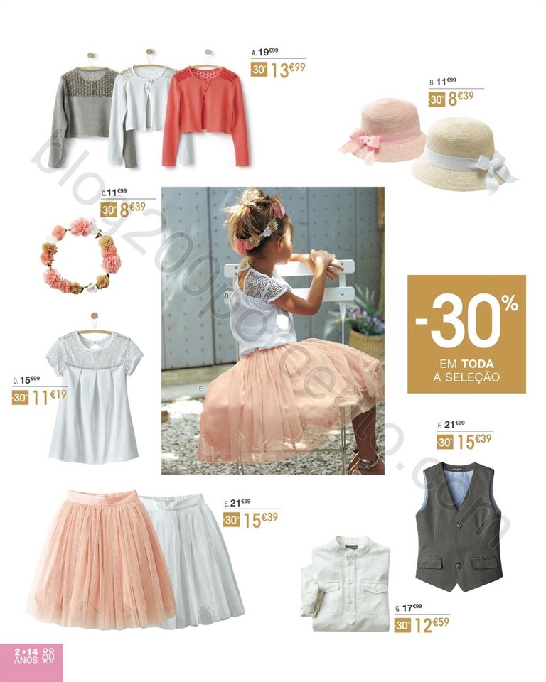 Antevisão Folheto VERTBAUDET Especial Cerimónias